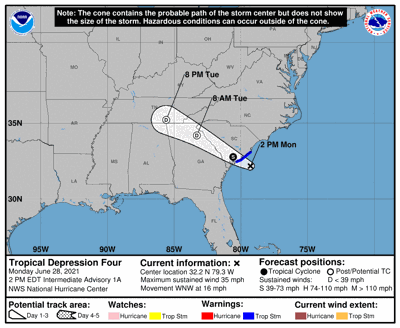 Provided by National Hurricane Center