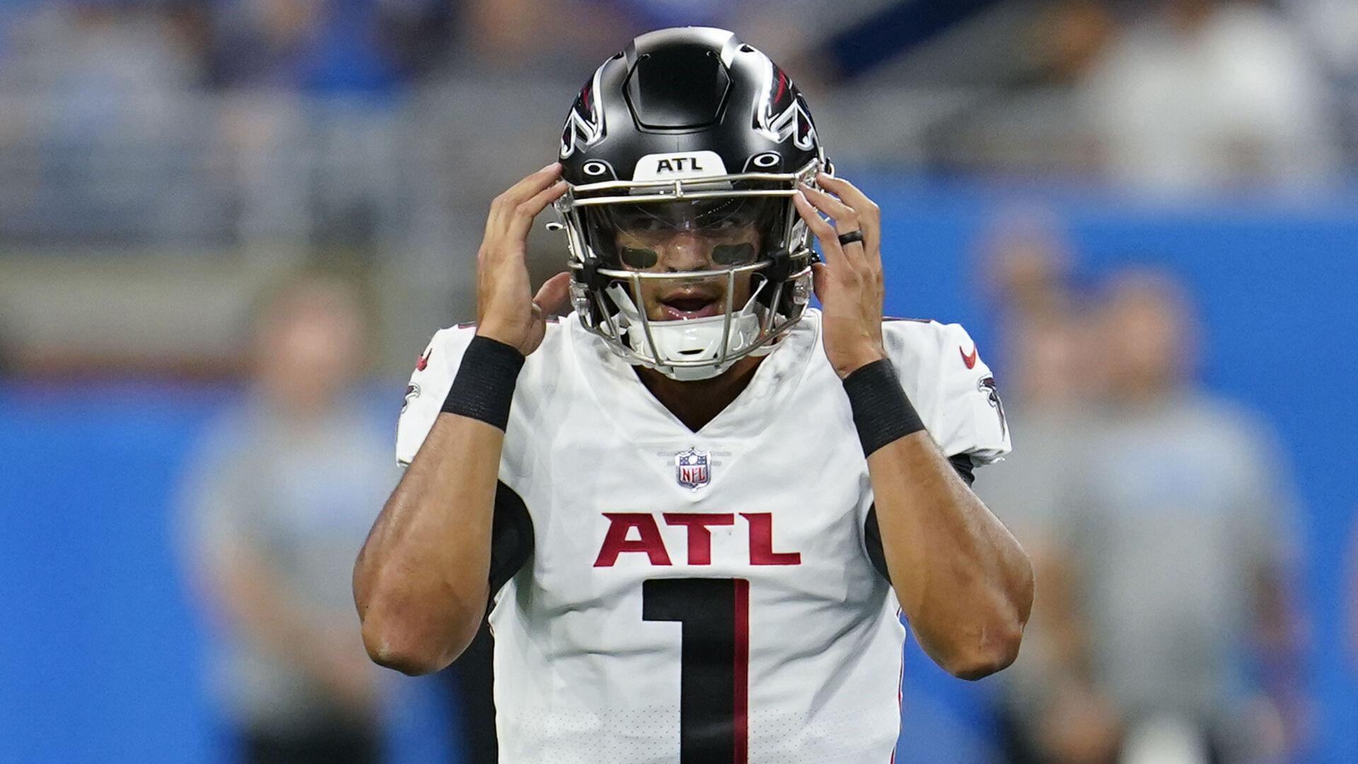 New Orleans Saints vs. Atlanta Falcons Preview: Marcus Mariota Full Of  Emotions Ahead of Atlanta Season Opener - Sports Illustrated Atlanta  Falcons News, Analysis and More