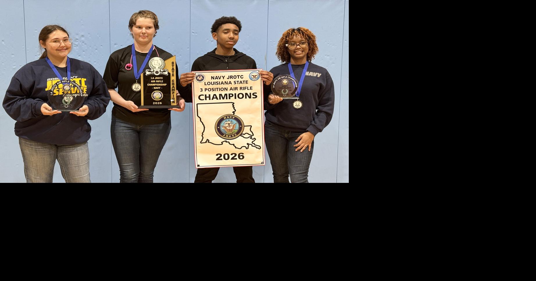 Slidell Junior's Emotional Win at Navy JROTC Air Rifle Championships ...