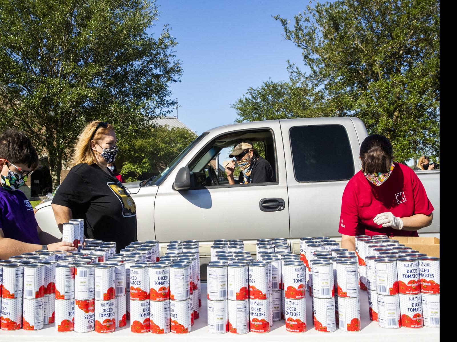 Food Bank Lines Shrink Around South Louisiana As Unemployment Benefits Stimulus Money Kick In Coronavirus Nola Com