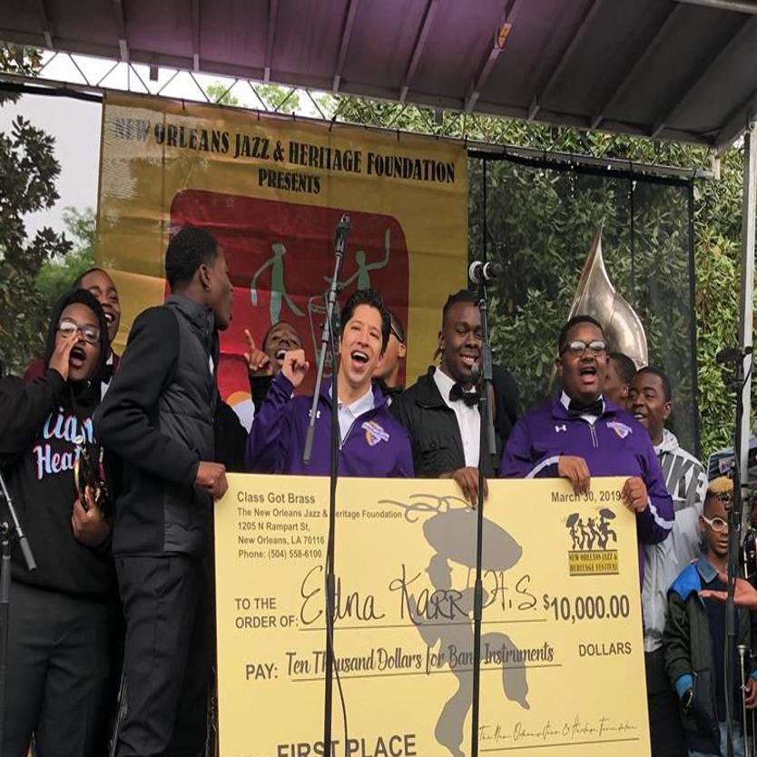 Edna Karr High School Wins 10 000 In Class Got Brass Competition