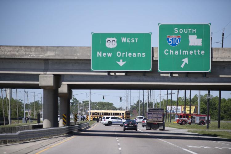 1 killed in school bus crash on I-510; no students on bus, New Orleans ...