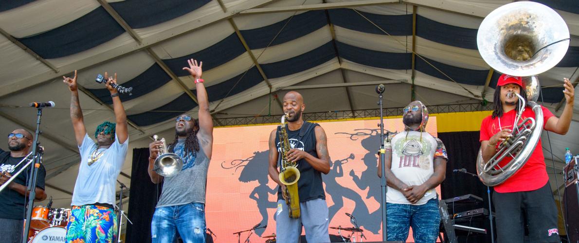Stooges Brass Band takes the stage for 'Locals Thursday' at Jazz Fest News
