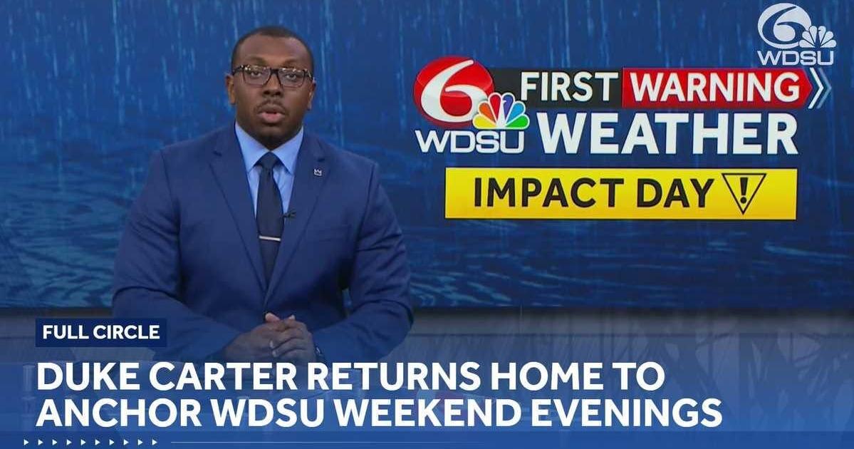 New Orleans-raised TV journalist moves back home to be WDSU’s weekend anchor