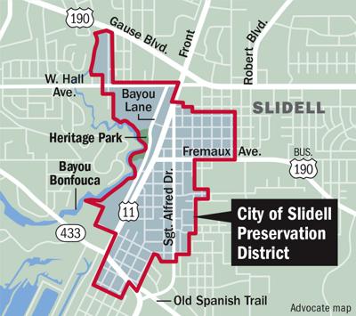 Slidell City Limits Map Slidell Creates Preservation District To Protect Original Part Of City |  St. Tammany Community News | Nola.com