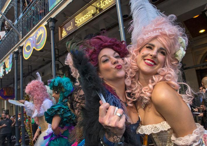 The first Krewe Boheme parade flits through the French Quarter Friday Entertainment/Life