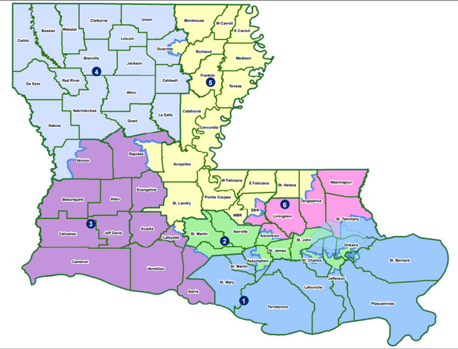 Louisiana lawmakers are weighing a redesign of congressional districts ...