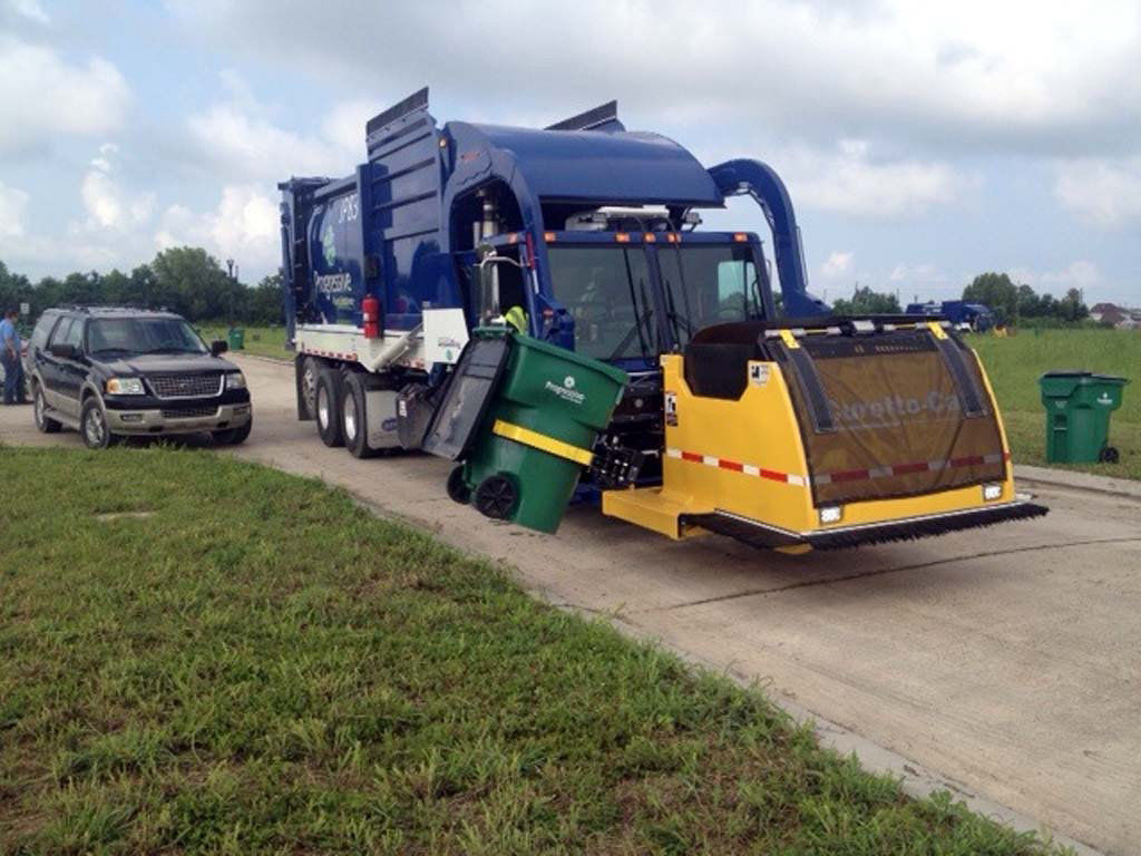 Learn about how Jefferson Parish's new fully automated garbage pickup
