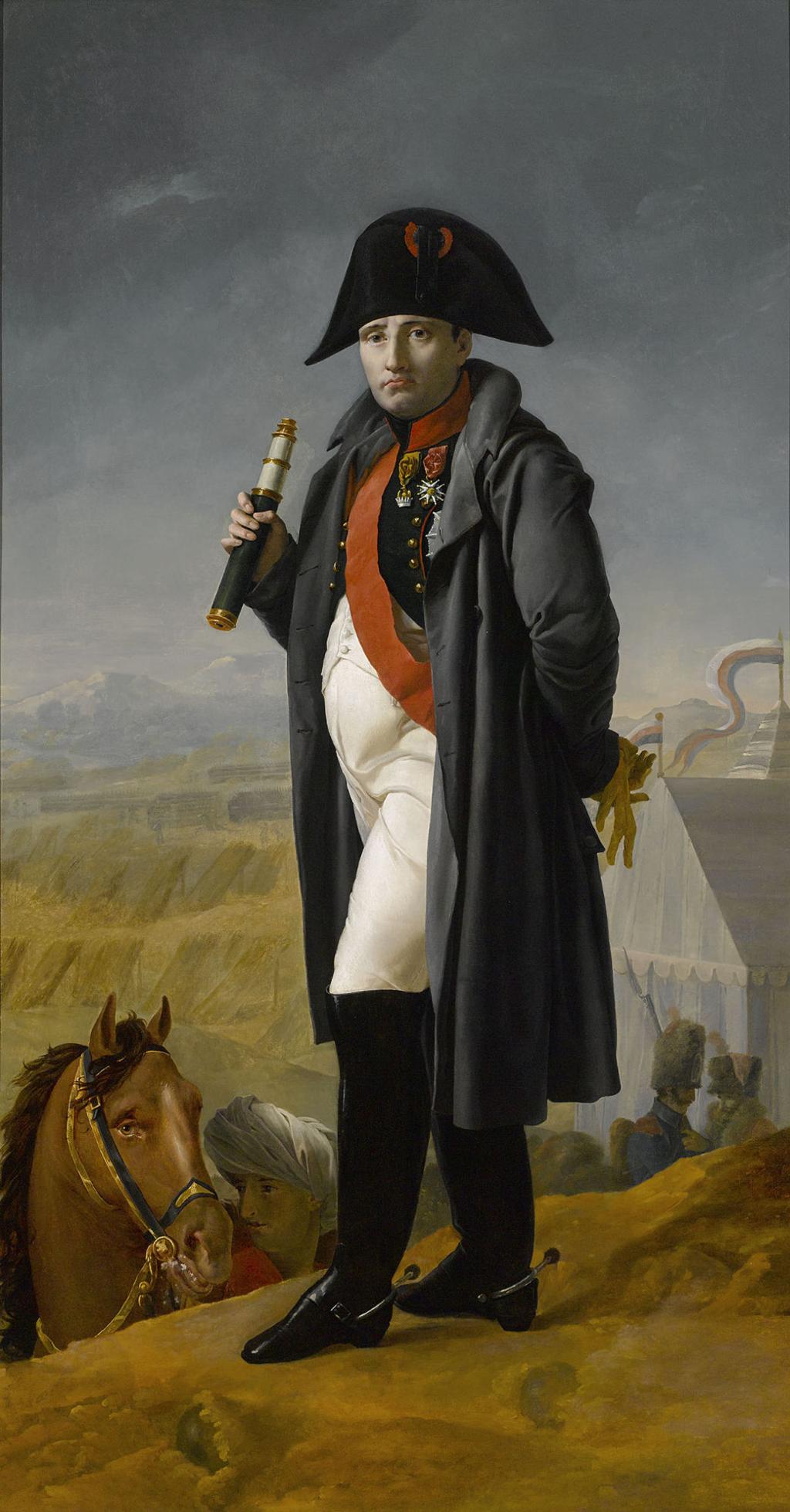 Napoleon Bonaparte of France Rare Painting To Benefit the Children of Haiti  and Atlanta. -- Courage