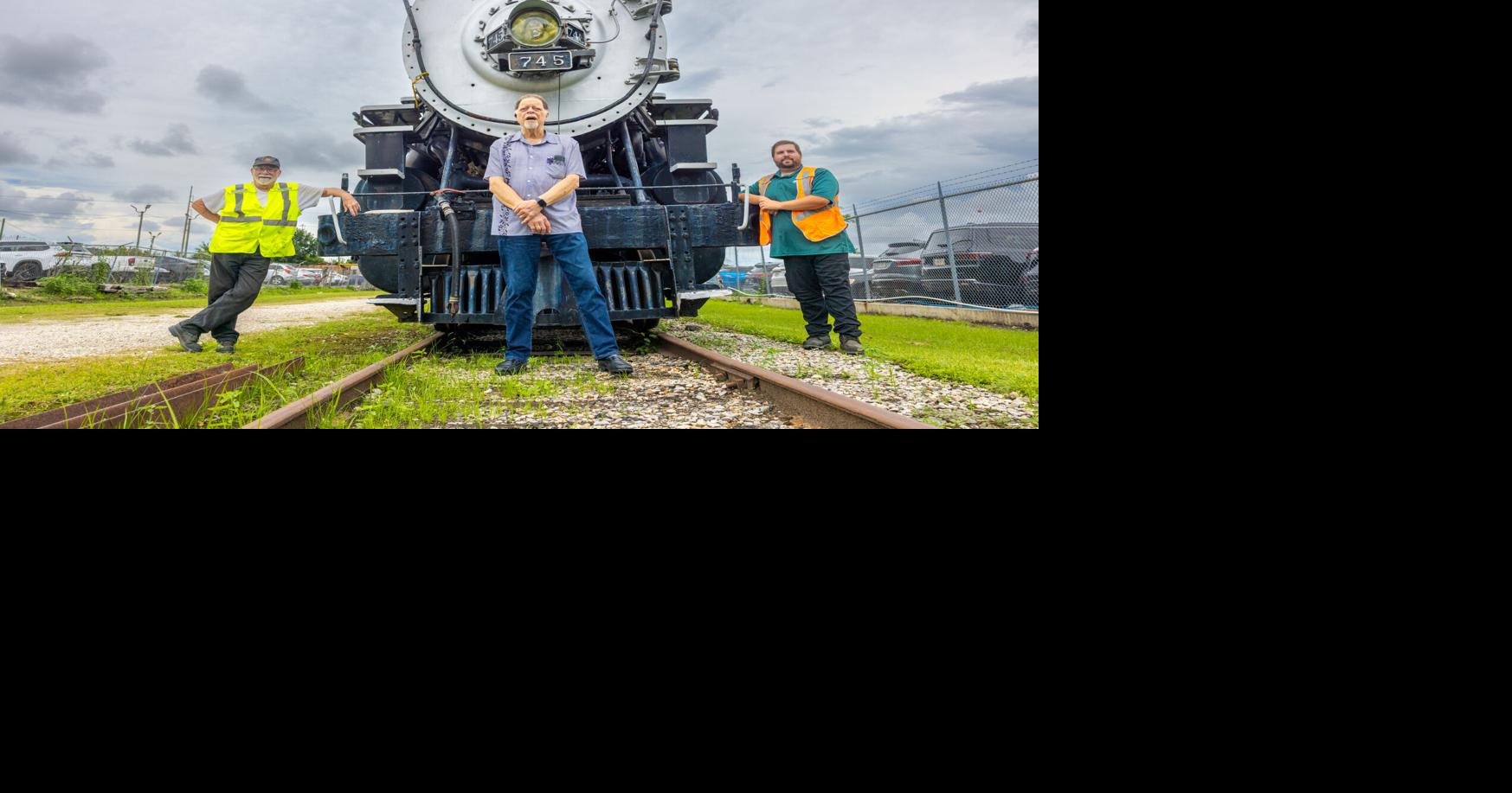 These 'train nuts' have a mission: Find a century-old New Orleans steam engine a new home.