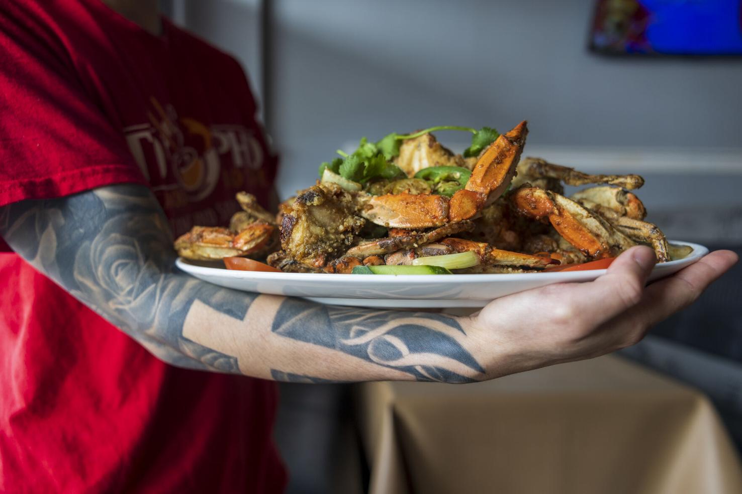 Ian McNulty Louisiana crab boil, Vietnamese flavor combine at this