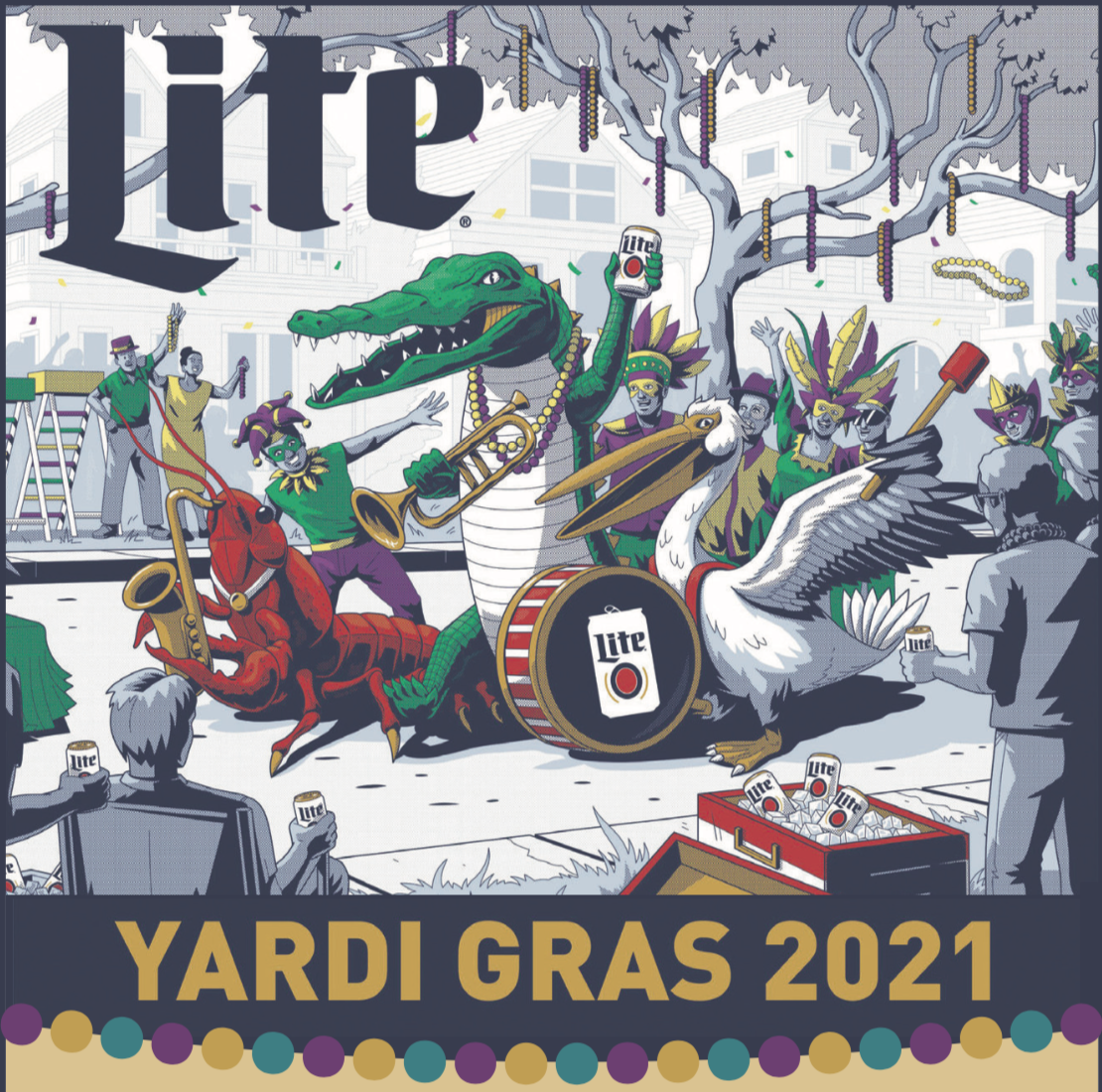 Win a Yardi Gras 2021 Grand Prize Package Courtesy of Gambit and Miller