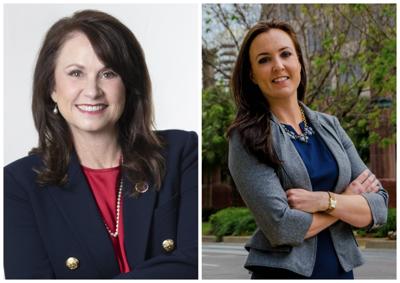 "Liz" Baker Murrill and Lindsey Cheek