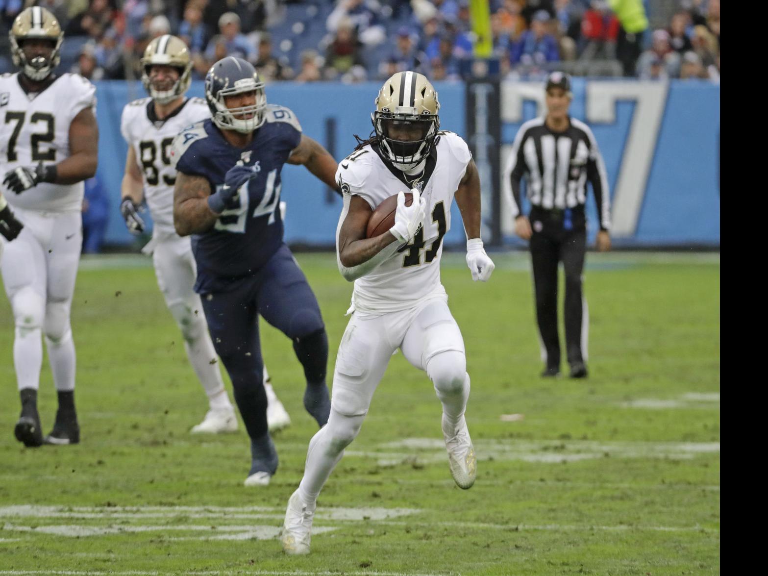 Michael Thomas breaks NFL record, Saints beat Titans 38-28