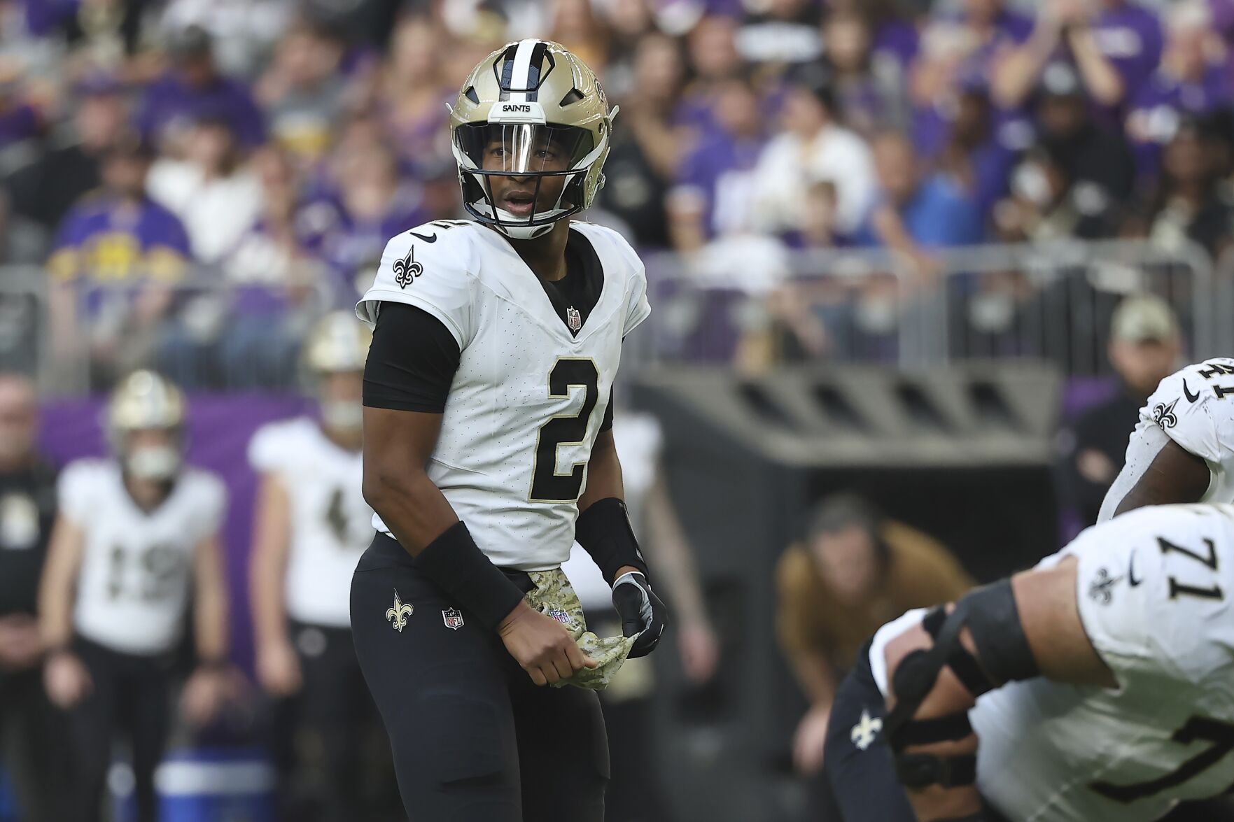 Rashid Vip Rashid Shaheed penalty wiped out play for Saints vs. Vikings | Saints ...