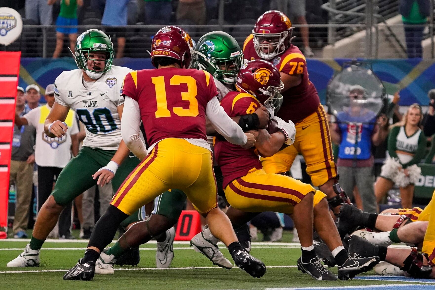 Tulane and USC combined for a parade of Cotton Bowl records Tulane