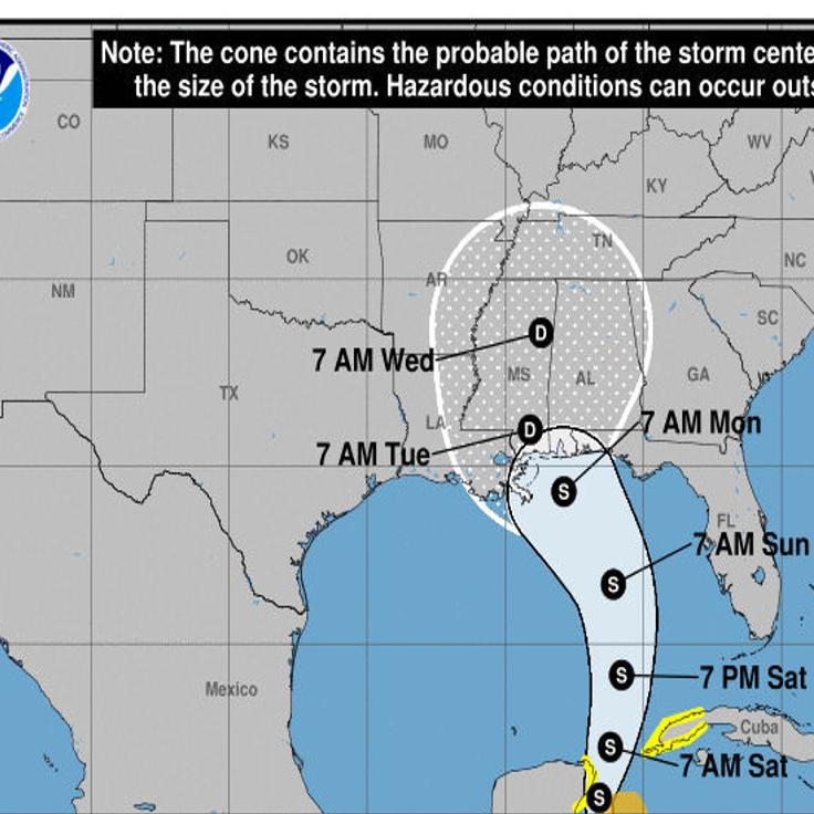 Subtropical Storm Alberto Is Moving Into The Gulf Of Mexico What To Know Friday Archive Nola Com