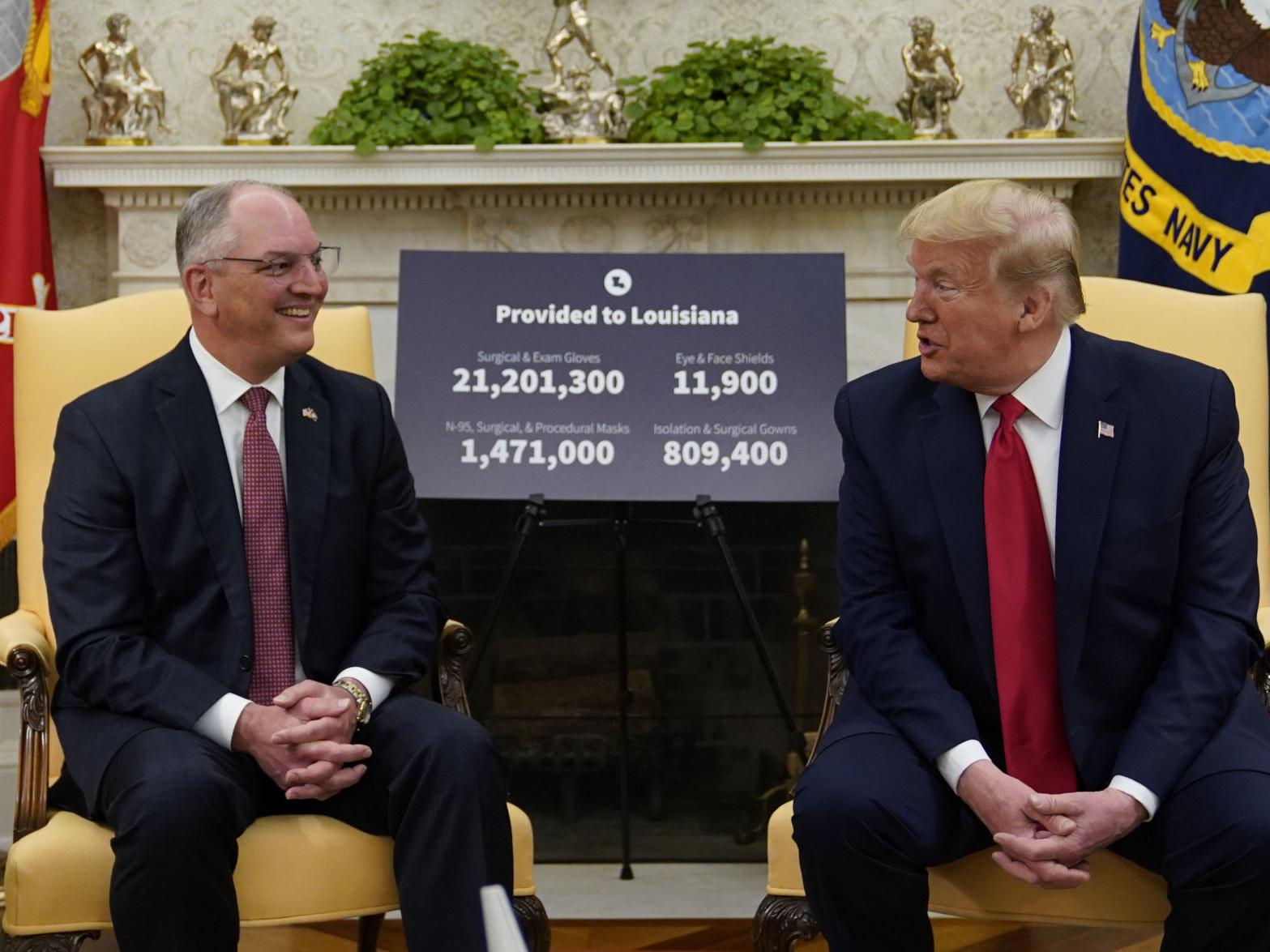 James Gill Donald Trump Once Called John Bel Edwards A Socialist Now They Are Soul Mates Coronavirus Nola Com