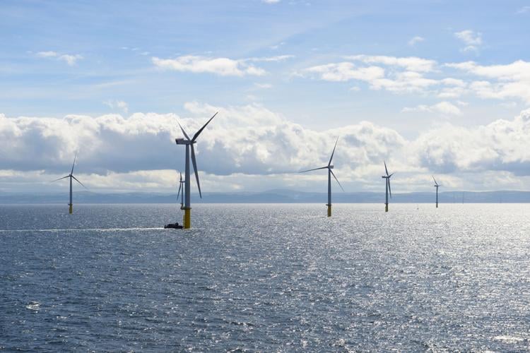 Gwynt y Mor Irish Sea wind farm