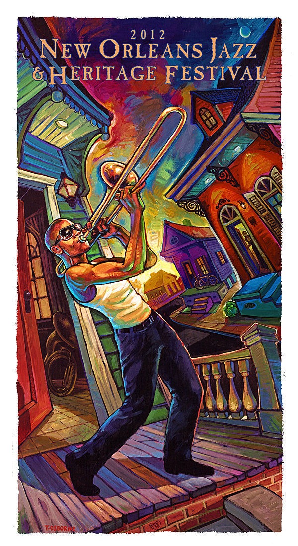 What's your favorite New Orleans Jazz Fest poster so far? Louisiana