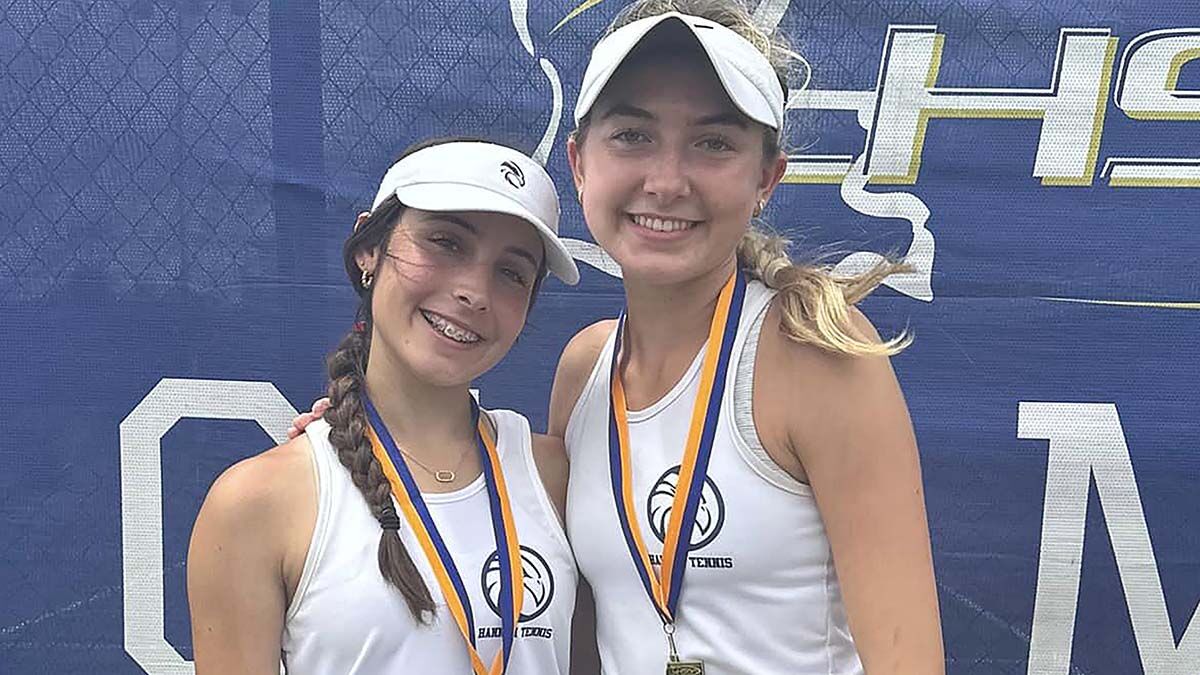 A pair of Hannan sophomores teamed up for the first time to win the D-II doubles state title