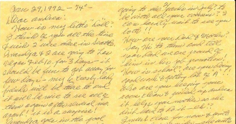 Readers across Louisiana share letters from mom: 'Your always loving you mother'