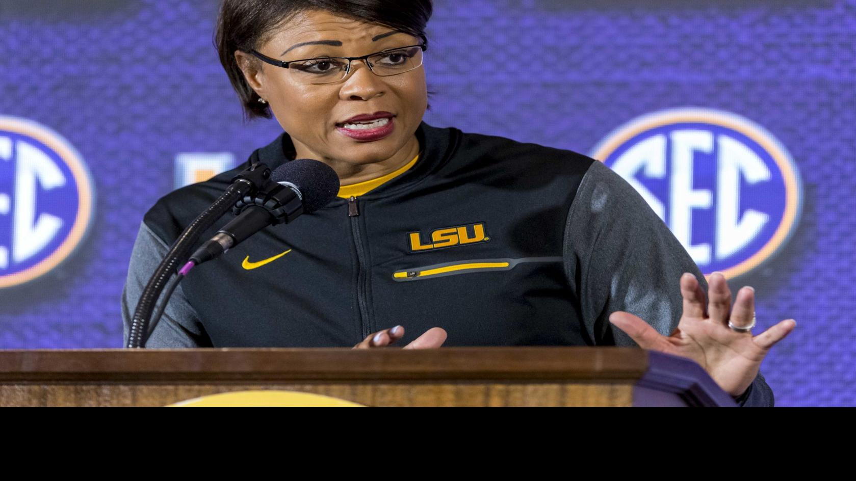 With Contract Extension Behind Her Lsu Coach Nikki Fargas Hoping