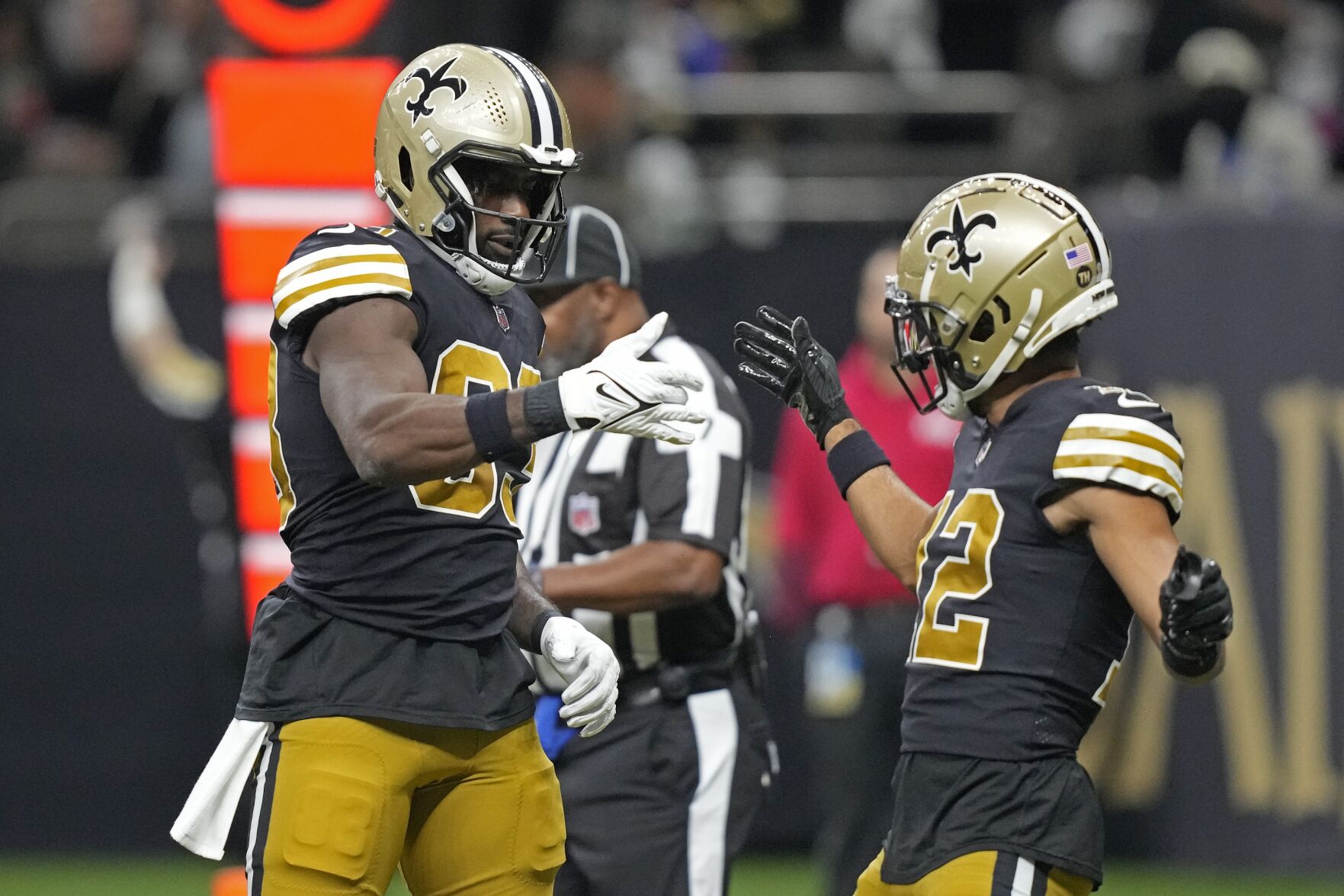 New orleans shop saints throwback jersey