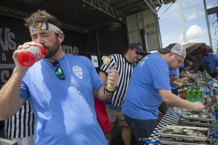 New Orleans Oyster Festival eating contest bursts with bivalve See