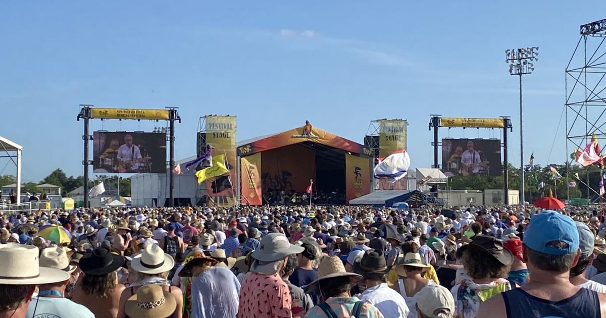 New Orleans Jazz Fest 2025 releases schedule cubes Jazz Fest