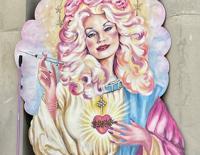 'Saint Dolly,' Mardi Gras house float, 5200 St. Charles Ave. STAFF PHOTO BY DOUG MacCASH 6.jpeg