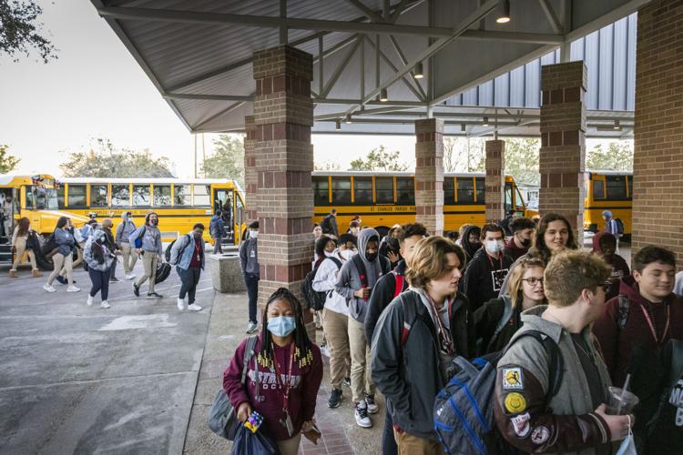 Destrehan High School finally reopens to students after Hurricane Ida's
