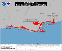 Marco storm surge 10 pm 082220