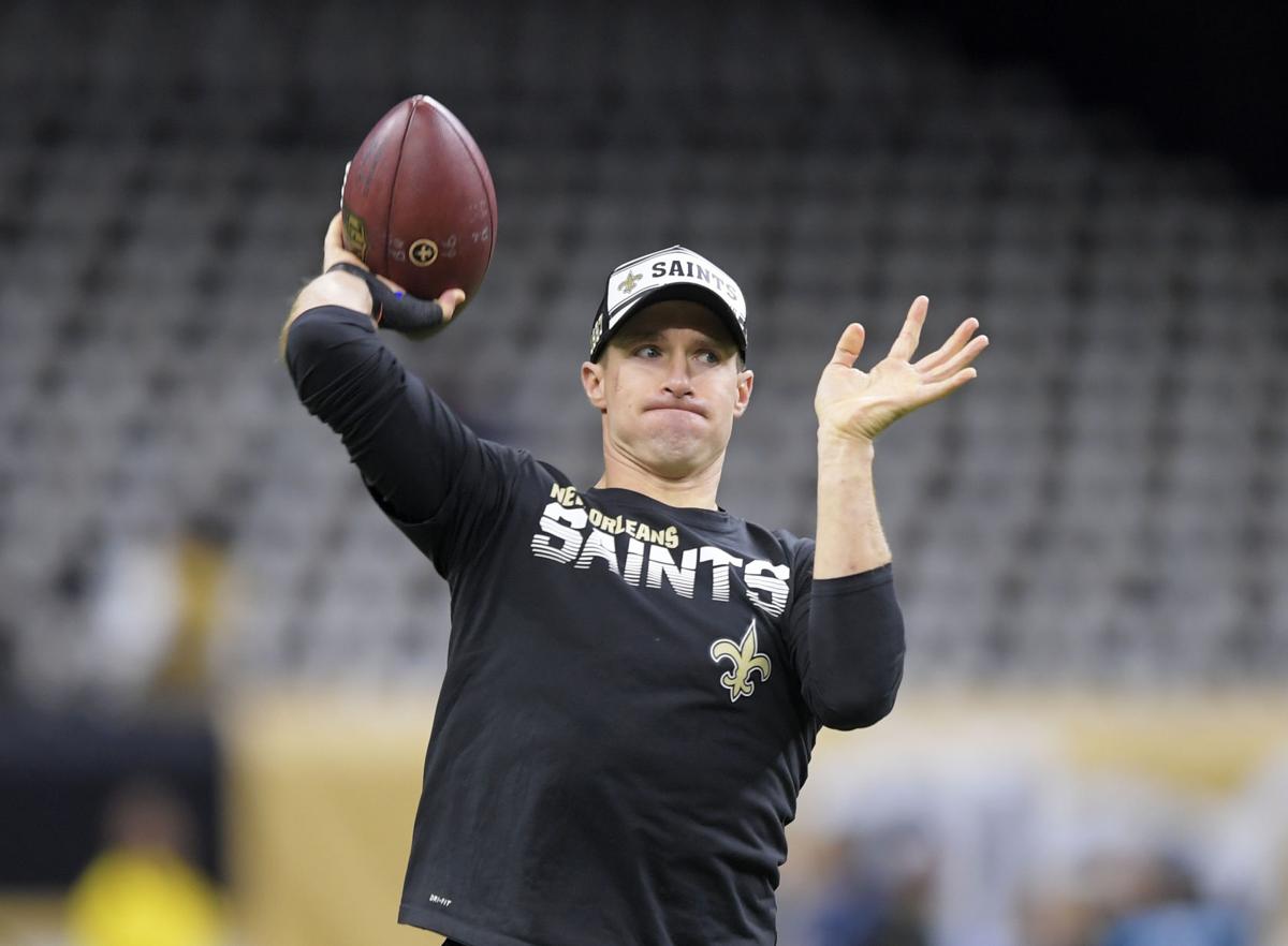 Saints Drew Brees Hits 10k Career Pass Attempts In Falcons
