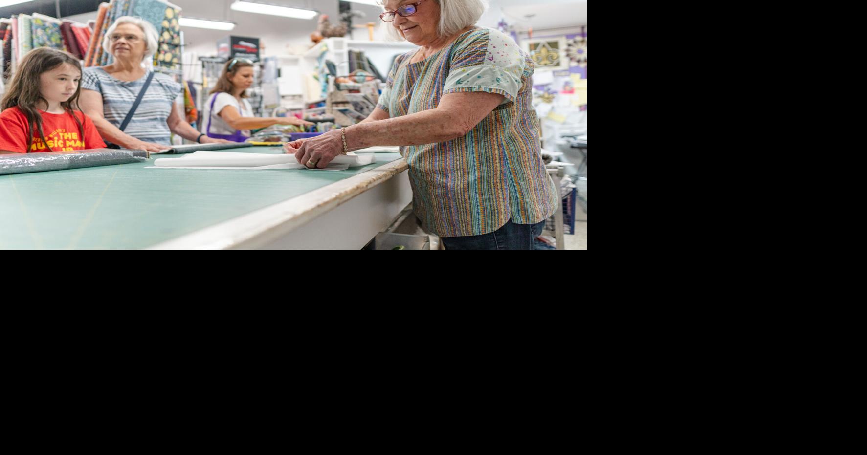 A beloved quilt store owner calls it quits after decades of fabric work in New Orleans