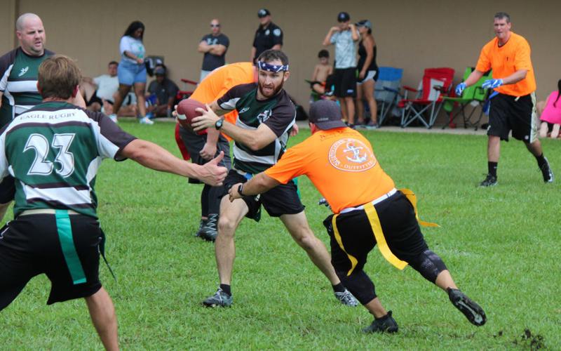 Set to debut new stadium, Shaw hosts first ever flag football