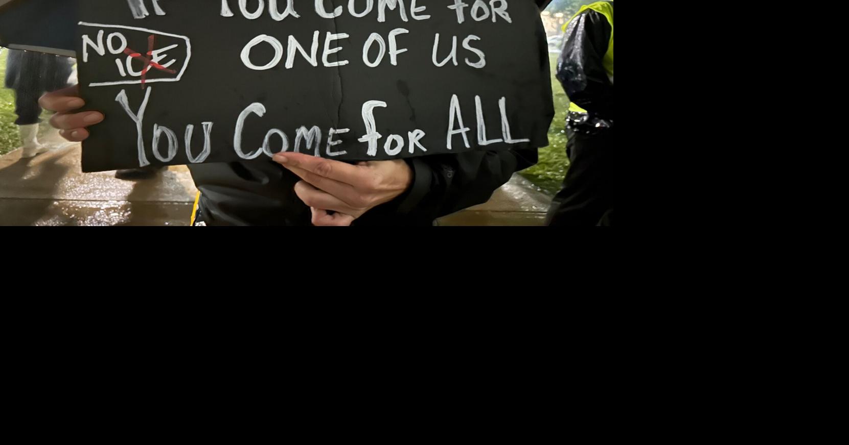 Protesters rally in New Orleans as Trump launches immigration sweep