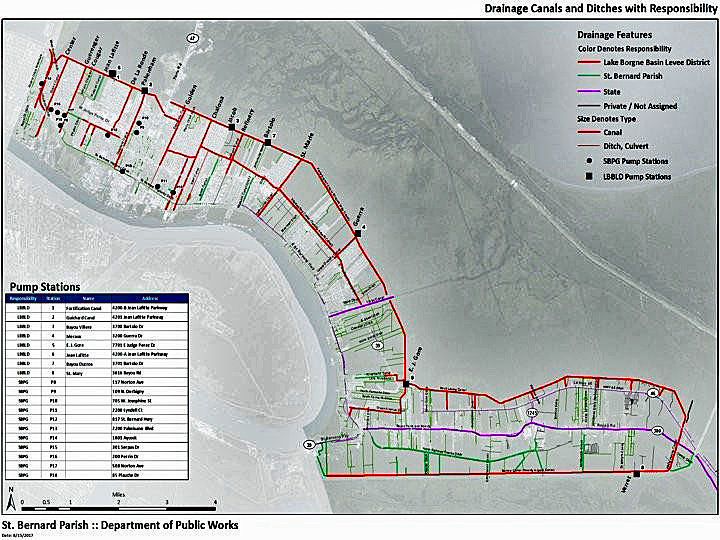 St Bernard Wants Court To Force Levee Authority To Maintain Drainage Canals And Pumps Archive Nola Com