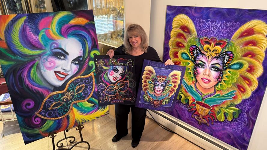 Andrea Mistretta's New Orleans Mardi Gras poster series ends Arts