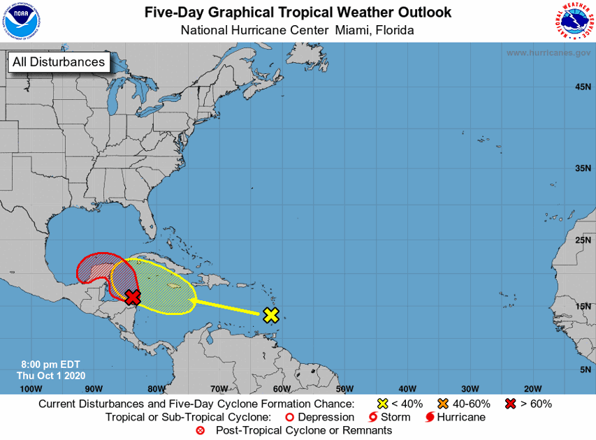 That Caribbean disturbance that might become a tropical depression? Now they’re saying tropical storm | Hurricane Center