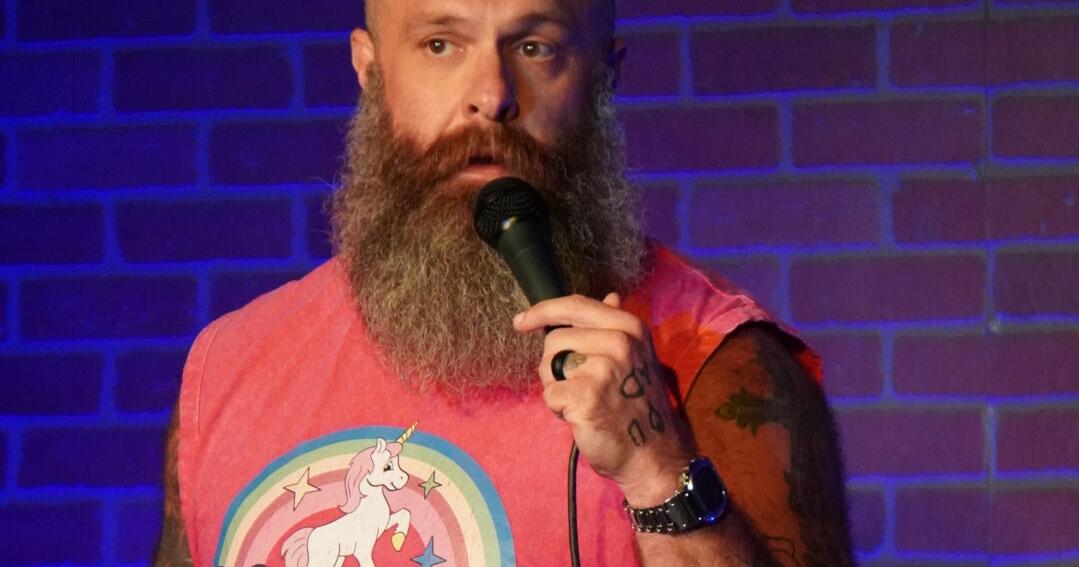 Military comics doing a stand-up show on July 3