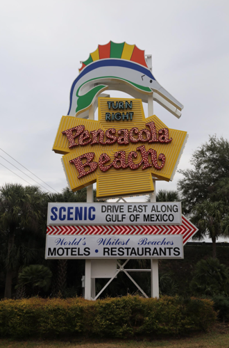 Iconic Pensacola Beach sign now says 'Gulf of America' | Gulf Coast ...