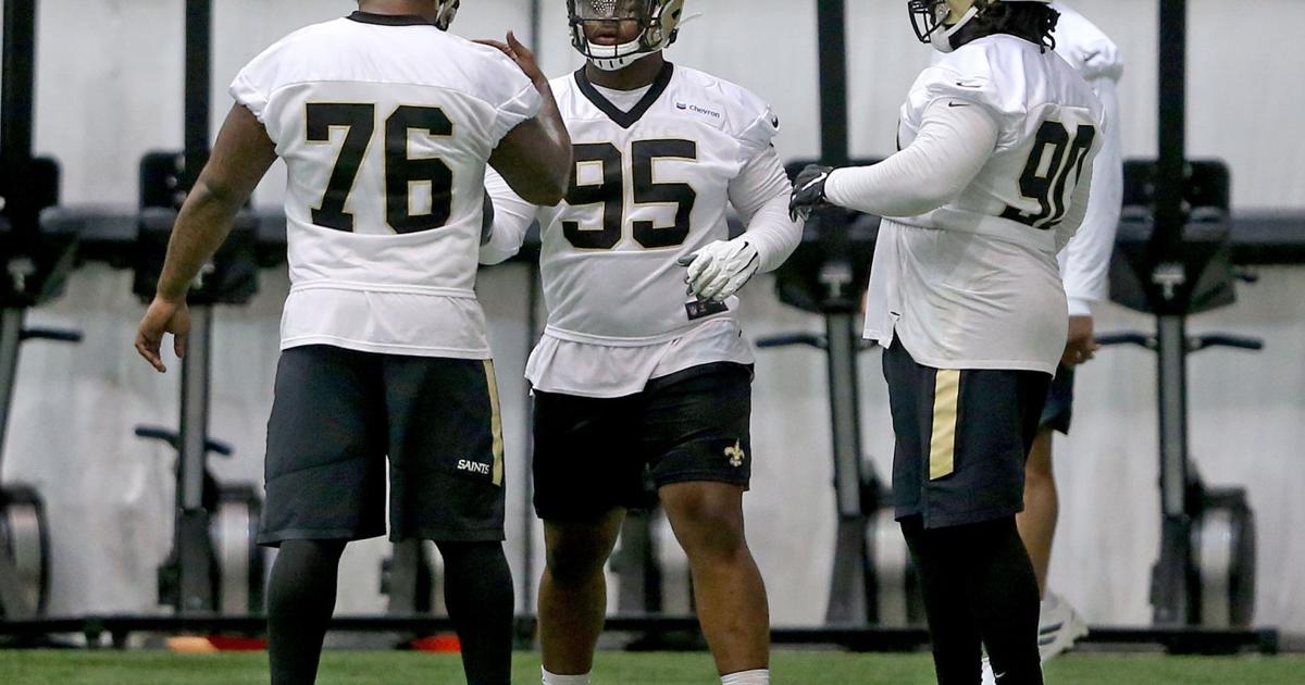Saints’ Taylor Stallworth trying to make a name (and a number) for himself in Year 2