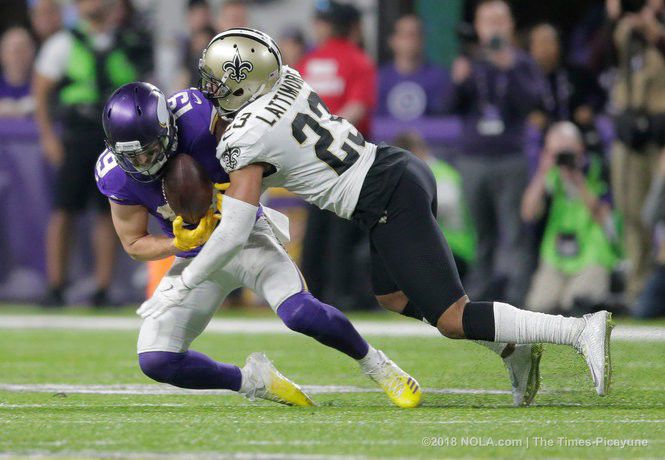 NFC divisional playoff: New Orleans Saints 24-29 Minnesota Vikings – as it  happened, NFL