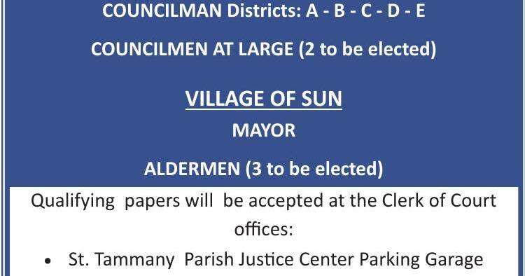 St Tammany Parish Clerk of Court nola com