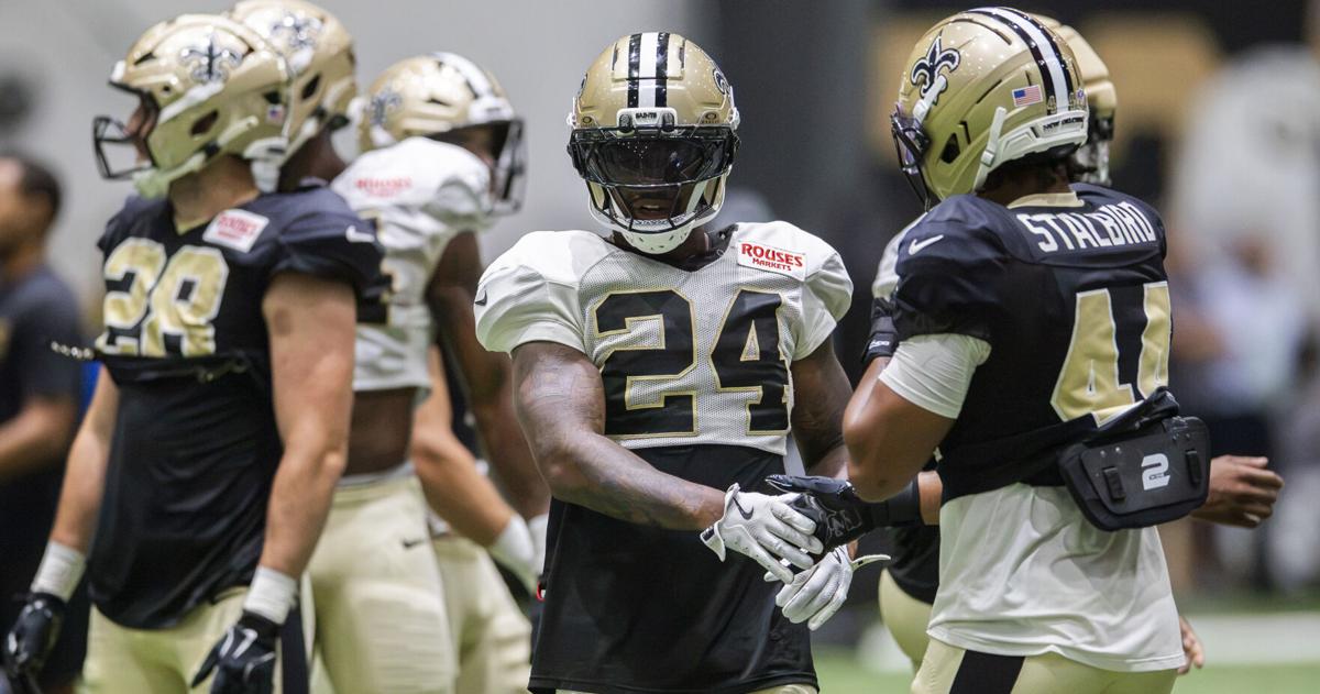 Settlement Rods Saints waive Devin Neal off IR with an injury settlement | Saints ...