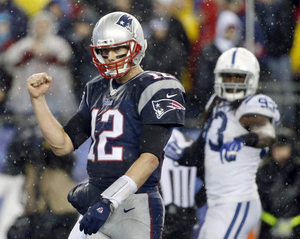 Patriots overwhelm Colts, 45-7, in AFC title game - Los Angeles Times