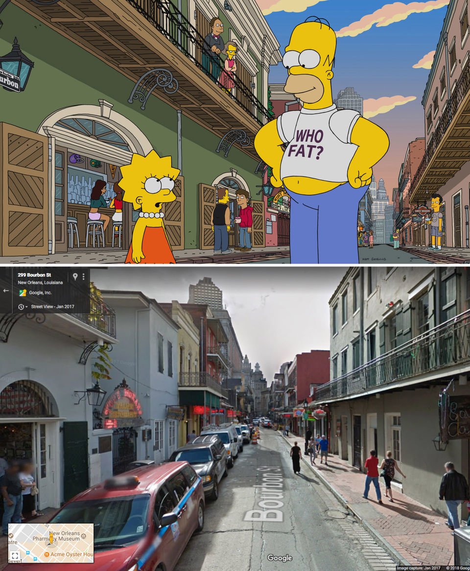 First look 'The Simpsons' do New Orleans and Jazz Fest Archive
