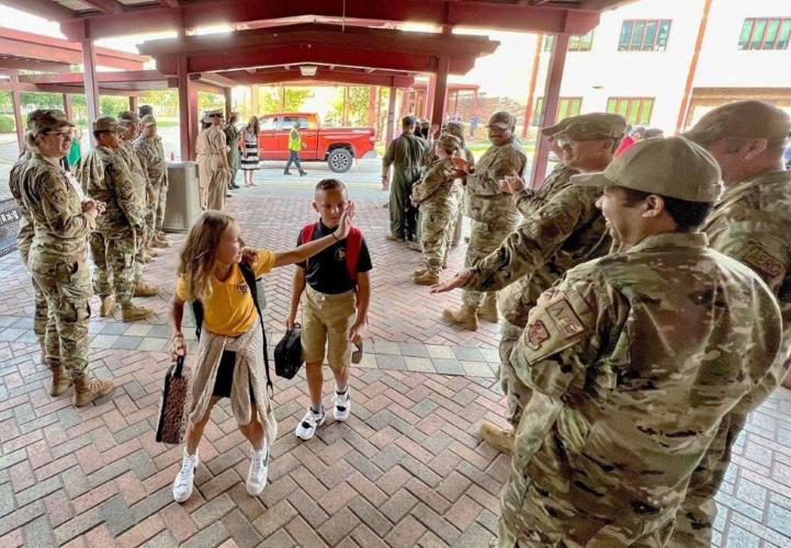 belle-chasse-academy-students-get-heroes-welcome-back-to-campus