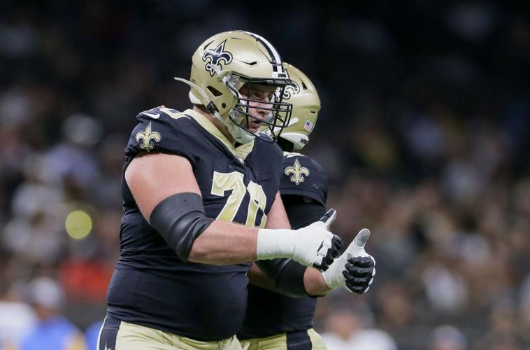 Saints offensive lineman Trevor Penning, 'a nasty baby'